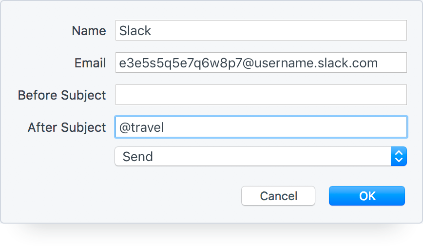 Create a Slack Message from an Email Create a Slack Message from an Email